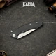 Ніж складний Karda Буйвіл J104 Black - изображение 3