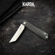 Ніж Складний Karda D051 Satin D2 Tanto - изображение 3
