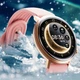 Смарт часы женские LEMFO W2 Pink (тонометр, пульсоксиметр) Amoled экран - изображение 7