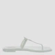 Женские вьетнамки для пляжа Calvin Klein Edhen 939432360 39.5 Белые (1159853402) - изображение 1