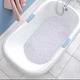 Силиконовый коврик для ванны и душа Bathlux, резиновый и нескользящий, люкс качество, Белый - изображение 2