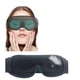 Удобная маска для сна Silenta 3D Breath Черная с дышащим эффектом (A-171200) - изображение 6