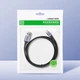 Кабель USB 2.0 AM-Type-C M, 2 м, 60W Nickel Plating Aluminum Braid Чорний, US288 UGREEN - зображення 7