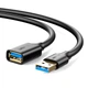 Подовжувач USB 30 AM-AF 3м Connector gold-plated Чорний (LKMTR_850856) - зображення 1
