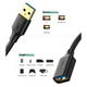 Подовжувач USB 30 AM-AF 3м Connector gold-plated Чорний (LKMTR_850856) - зображення 6