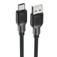 Кабель USB 2.0 AM-Type-C M, 1,2 м, 60W silicone braid C10-04 Acefast - изображение 1
