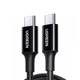 Кабель USB 2.0 Type-C M-M, 2 м, 100W Чорний, US300 UGREEN - изображение 1