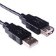 Кабель удлинитель USB 20 AM - USB 20 AF 2м черный (LKMTR_801759) - изображение 1
