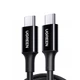 Кабель USB Type-C Ugreen 20 M-M 1м 100W 5А Черный (LKMTR_885546) - изображение 1