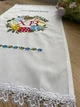 Рушник великодній з вишивкою vishivano4ka 01 32*60 білий - зображення 5