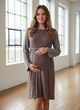 Платье Prenatal XS (38-40) Коричневый (S502DR225KP01M_Brown) - изображение 1