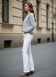Джинси H&M W30 Білий (HM-06654779-White) - зображення 2