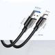 Кабель USB UGREEN USB30 AM to Type-C 2м 3A 18W черный (LKMTR_802748) - изображение 3