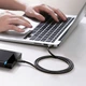 Кабель USB UGREEN USB30 AM to Type-C 2м 3A 18W черный (LKMTR_802748) - изображение 4