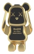 Универсальный автомобильный держатель телефона Bearbrick , установка в дефлектор Черный с золотом - изображение 1