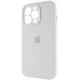 Чохол Silicone Premium case з захистом камери для iPhone 13 Pro Max Full Camera Protective white 9746 - изображение 2