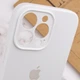 Чохол Silicone Premium case з захистом камери для iPhone 13 Pro Max Full Camera Protective white 9746 - изображение 4