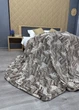 Плед-покрывало Decorator WellSoft 200х220 см Коричневый с молочным (87-164) - изображение 8