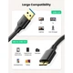 Дата кабель USB 3.0 до Micro B 1.0m US130 black Ugreen (10841) (324785) - зображення 2
