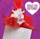 Драже M&M's Heart Chocolate Valentine's Day Candy Heart Cane 85г - зображення 6