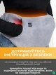 Електрогрілка для тіла USB Універсальний зігріваючий пояс для попереку і живота з кишенею для рук Термопояс від павербанка Сірий (4760586326) - зображення 4