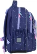 Рюкзак школьный Kite Education 763M для девочки Фиолетовый 39x29.5x14.2см 15л легкий Ортопедический 1-4 класс спинка Ergo Kids (K26-763M-2) - изображение 4