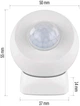 Розумний бездротовий ZigBee датчик руху Emos H5024 GoSmart PIR, IP20 - зображення 8