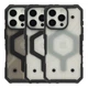 Протиударний Чохол TPU+PC ArmorHex Magnetic Case для iPhone 16 Pro Transparent Grey - зображення 2