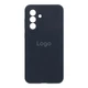 Протиударний Чохол Liquid Silicone (AA) Full Camera для Samsung Galaxy A56 5G (A566) 08.Dark Blue - зображення 1
