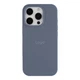 Чохол Premium Silicone Case Full Size (AA) для iPhone 16 Pro 28.Lavender Grey - изображение 1