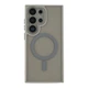 Чохол TPU+PC Magnetic Matte Camera Lens with Magsafe для Samsung Galaxy S24 5G (S921) Grey - изображение 1