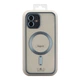 Чохол TPU Metallic Chrome Full Camera with Magsafe для iPhone 12 Chrome Blue - изображение 3