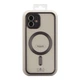 Чохол TPU Metallic Chrome Full Camera with Magsafe для iPhone 12 Chrome Black - изображение 3