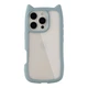 Чохол TPU+PC Cat Ears Case для iPhone 16 Pro Max Blue - изображение 1