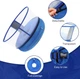 Защитный надувной ошейник для собак Derby Inflatable Dog Cone with Detachable Anti-Licking Shield, Blue, M - изображение 6