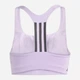 Спортивный топ для фитнеса женский Adidas Powerimpact Training JW4934 XL-AB Фиолетовый (4068809509113) - изображение 7