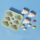 Форма силиконовая Тучи, 8 ячеек - изображение 4