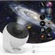 Проектор звездного неба + 12 картриджей, от USB, Galaxy Projector, Белый / Планетарий для спальни / Ночник звездное небо - изображение 1