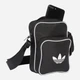 Спортивная сумка планшет через плечо маленькая Adidas Adicolor Classic Small Item Bag JX0257 Черная (4068807872530) - изображение 4