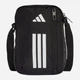 Спортивная сумка кросс-боди через плечо маленькая Adidas Primelift Organizer JZ7085 Черная (4068805060991) - изображение 1