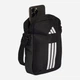 Спортивная сумка кросс-боди через плечо маленькая Adidas Primelift Organizer JZ7085 Черная (4068805060991) - изображение 4