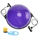 Балансувальна платформа (півсфера) Cornix Bosu Ball 58 см з еспандерами XR-0454 Violet - зображення 1