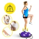 Балансувальна платформа (півсфера) Cornix Bosu Ball 58 см з еспандерами XR-0454 Violet - зображення 6