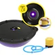 Балансувальна платформа (півсфера) Cornix Bosu Ball 58 см з еспандерами XR-0454 Violet - зображення 8