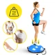 Балансувальна платформа (півсфера) Cornix Bosu Ball 58 см з еспандерами XR-0457 Blue - зображення 7