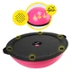 Балансировочная платформа (полусфера) Cornix Bosu Ball 58 см с эспандерами XR-0456 Pink - изображение 2