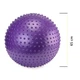 Мяч для фитнеса (фитбол) Cornix 65 см массажный Anti-Burst XR-0484 Violet - изображение 5