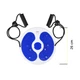 Диск здоровья для талии Cornix Twisting Waist Disc с эспандерами XR-0448 White/Blue - изображение 8