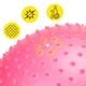 Мяч для фитнеса (фитбол) Cornix 55 см массажный Anti-Burst XR-0469 Pink - изображение 2