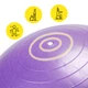 Мяч для фитнеса (фитбол) Cornix 55 см полумассажный Anti-Burst XR-0460 Violet - изображение 3
